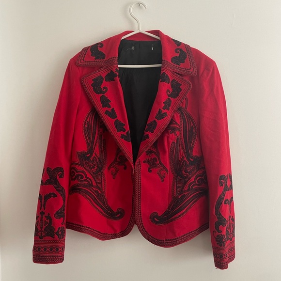 Vintage Other - Vintage Embroidered Jacket Blazer